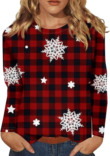 Women Christmas Tops