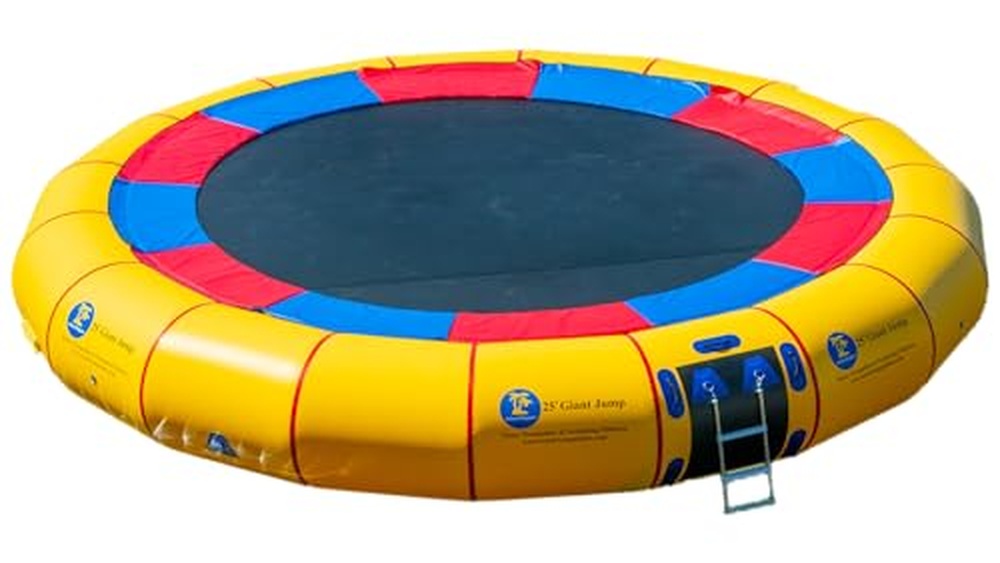 Island Hopper 25 Foot Giant Jump Water Trampoline Review & Guide